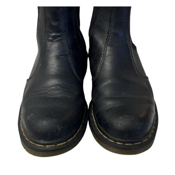 DR MARTEN’S Ambassador Black Leather Chelsea Combat Boots Men’s 8 Women’s 9 main image 8